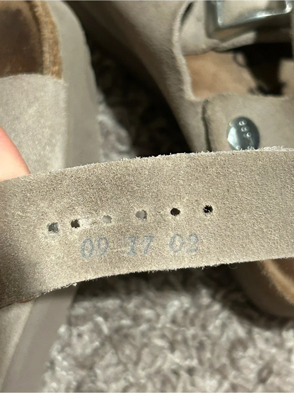 Papillio by Birkenstock Suede Leather Platform Sandals , size 36 / 5.5 US